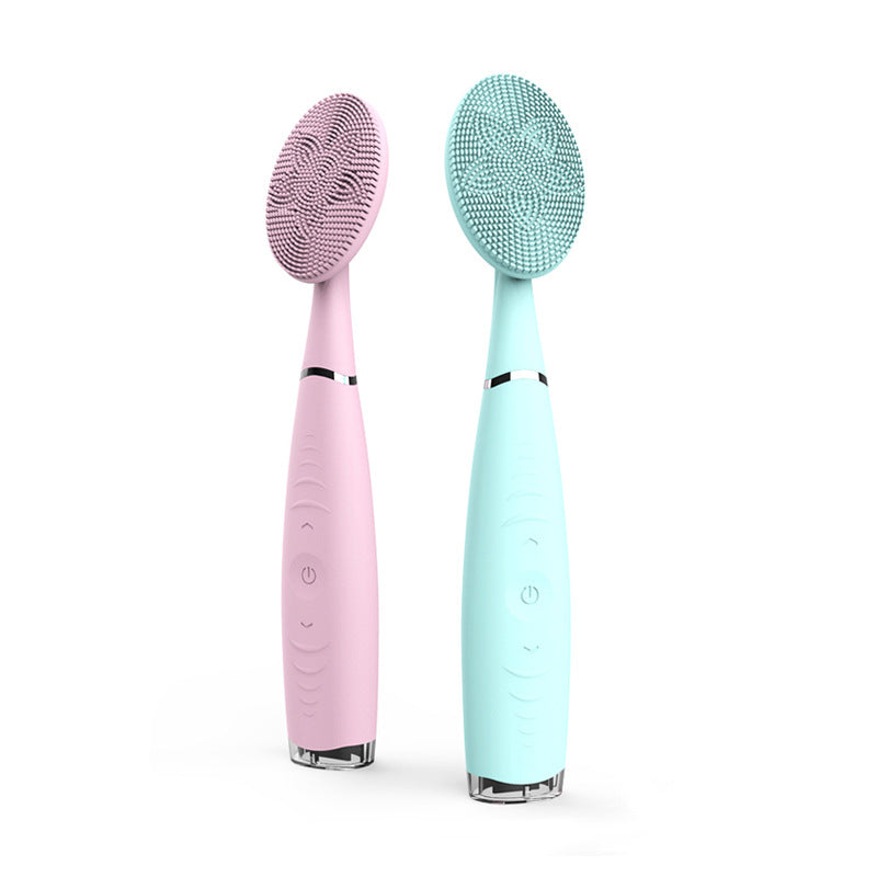 Ultra-Sonic Waterproof Silicone Facial Cleansing Brush