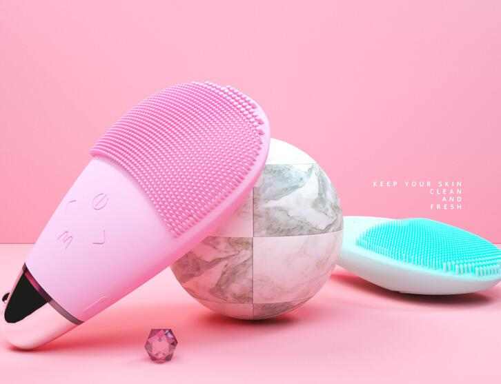 Portable Facial Cleansing Brush