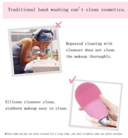 Portable Facial Cleansing Brush