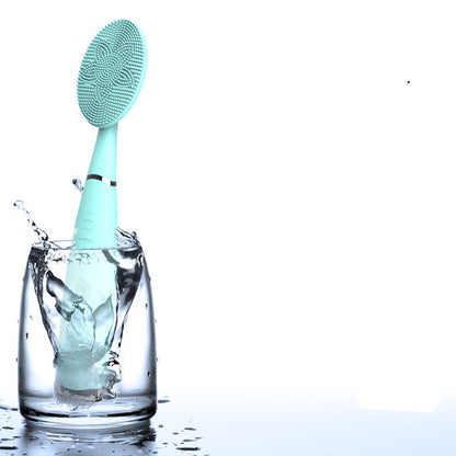 Ultra-Sonic Waterproof Silicone Facial Cleansing Brush