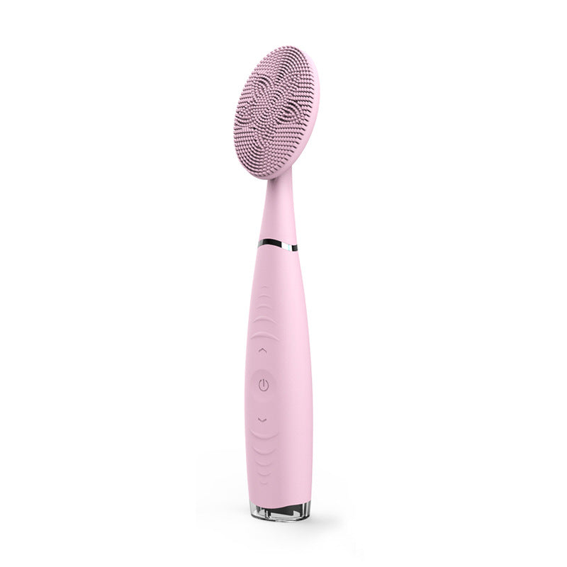 Ultra-Sonic Waterproof Silicone Facial Cleansing Brush