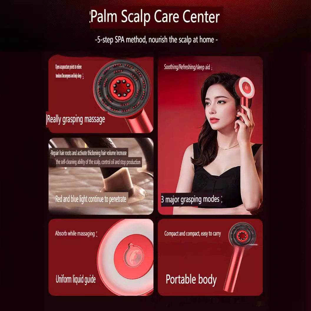 Red Light Scalp Massage Comb
