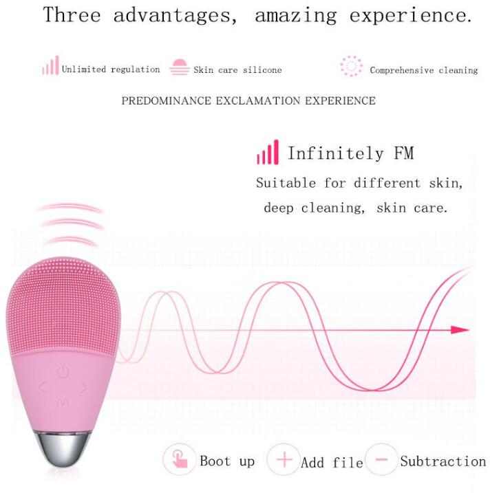 Portable Facial Cleansing Brush