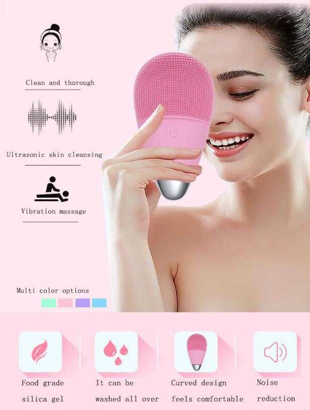 Portable Facial Cleansing Brush