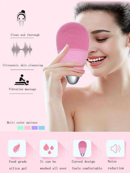 Portable Facial Cleansing Brush